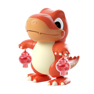 儿童生日礼物会跳舞的恐龙宝宝霸王龙唱歌电动发光机器人玩具