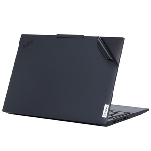 适用联想ThinkPad P16电脑贴纸E16笔记本外壳膜T16纯透明星光磨砂Gen3机身防刮耐磨16英寸原机色黑色保护贴膜