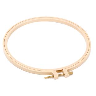 绣棚仿竹塑料绣绷刺绣绷子圆形绣花框架绷撑绣圈手工DIY刺绣工具