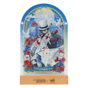 猫空名侦探柯南动漫周边亚克力立牌怪盗基德高颜值怪盗来信拼图