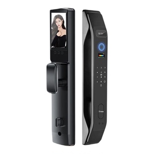 免费安装【人脸+指纹识别】全自动智能门锁指纹锁新型密码锁厂家