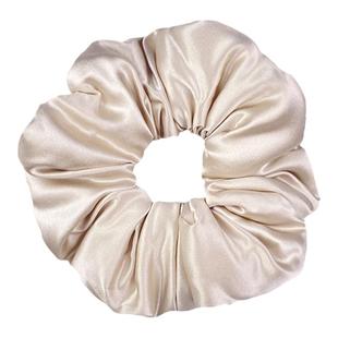 梦湾里真丝枕头发圈填充6cm大号睡觉扎发高级感丝绸小众头绳发饰