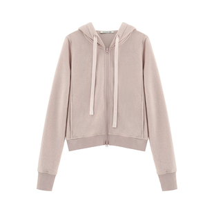 【希芝】软fufu懒人套装 亲肤保暖双面绒连帽卫衣/拖地裤-WT119NJ