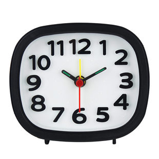 闹钟学生专用起床神器男孩女孩可爱简约时钟摆件小钟表家用便携