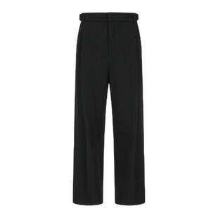 AMOMENTO韩国男士春季休闲时尚流行简约羊毛马丁裤MUSINSA