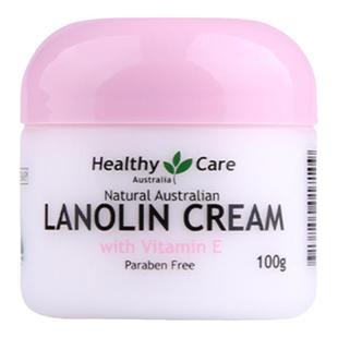 Healthy Care澳洲绵羊油原装正品VE面霜提亮保湿秋冬护手滋润补水