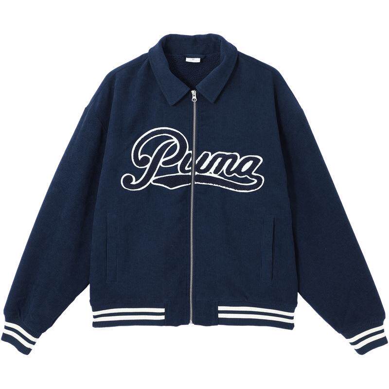 PUMA彪马男运动棒球服加绒外套
