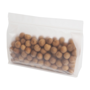 食品密封袋八边封自立包装袋面条腐竹八角自封袋透明收纳手提袋子