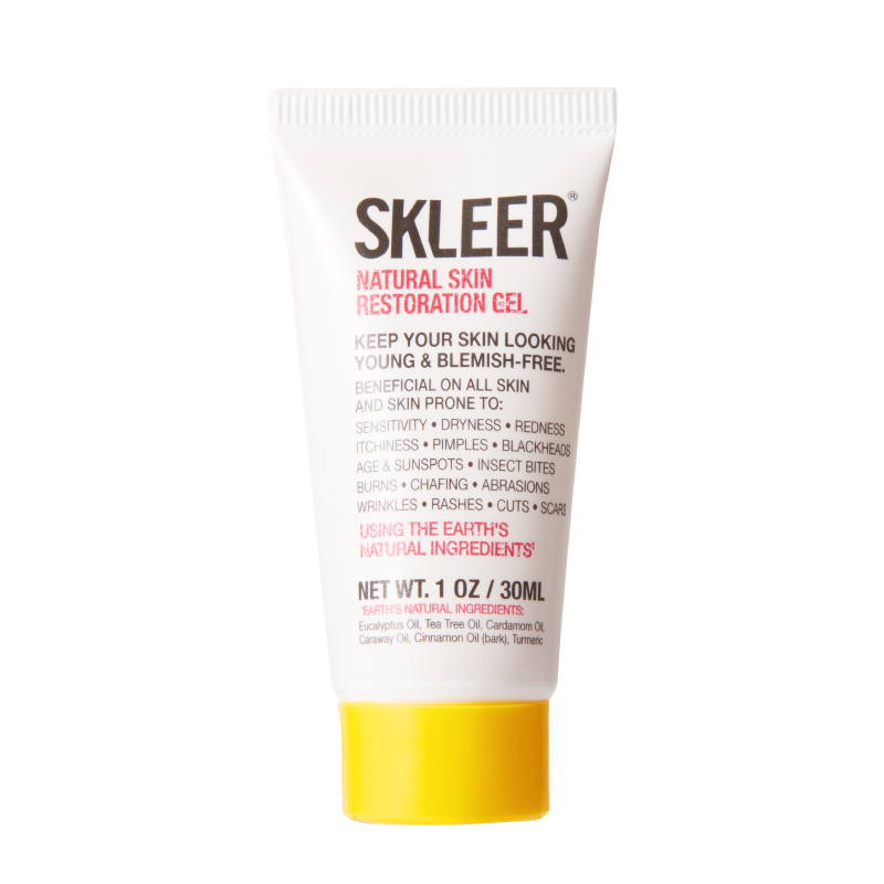 SKLEER天然皮肤修复凝胶脂溢性皮炎敏感肌修复慢性痤疮淡化痘印