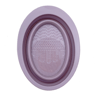 硅胶洗刷碗 洗刷板化妆刷美妆工具清洗器洁刷器 美妆蛋折叠洗刷垫