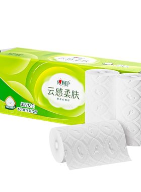 心相印云感卷纸卫生纸70克