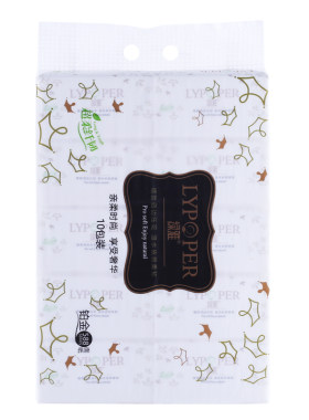 绿雅原木包整箱家用实惠装抽纸
