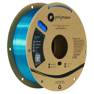 Polymaker PolyLite 丝绸双色PLA 3D打印耗材 丝绸质感金属光泽3D打印耗材 1.75mm 1kg