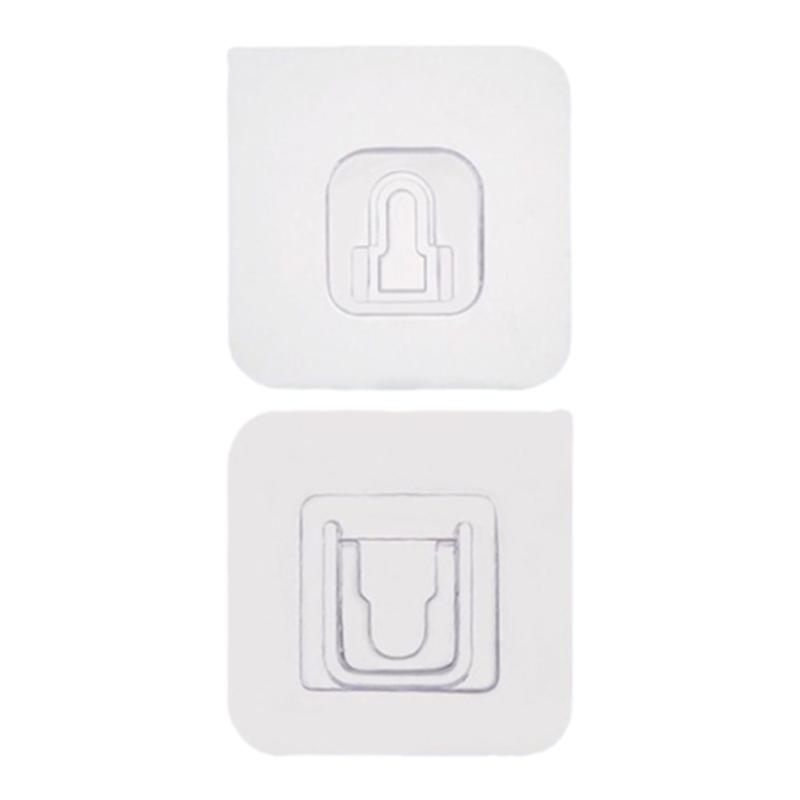 子扣强力贴字扣大号对卡按扣无痕粘贴固定塑料免打孔加厚透明