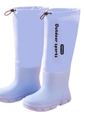 儿童雨鞋束口高筒防滑柔软水靴