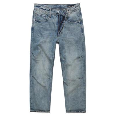 ABLEJEANS天青色直筒滑板牛仔裤