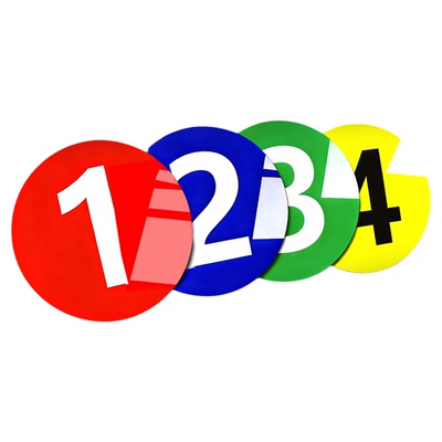 亚克力数字号码牌编号