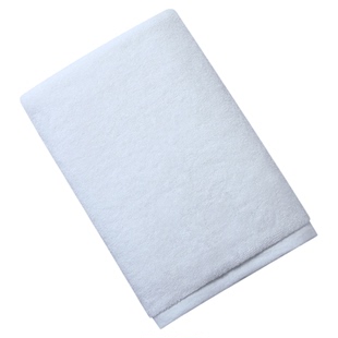 白毛巾纯棉加厚纯白美容院洗浴宾馆酒店专用白色毛巾定制logo