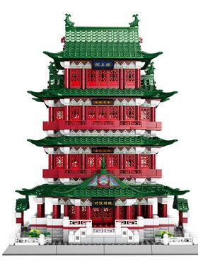 2026新款大型建筑积木拼装模型
