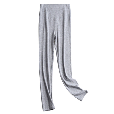 高腰双层女士护肚裤打底秋裤