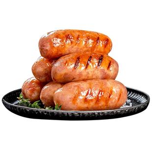 黑猪肉地道肠肉黑胡椒火香肠烤肉热山石狗空气炸锅食材火腿批发纯