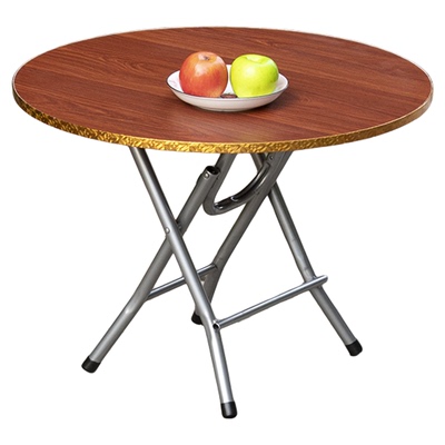 柔通可折叠圆形小桌子吃饭喝茶桌