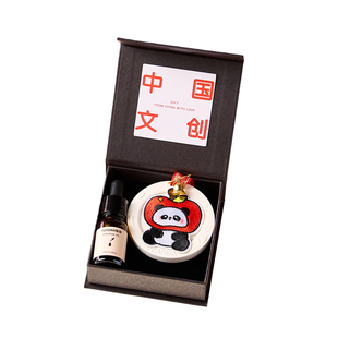 中国特色礼物送老外实用型熊猫香薰挂件礼盒国风文创礼品新年礼物