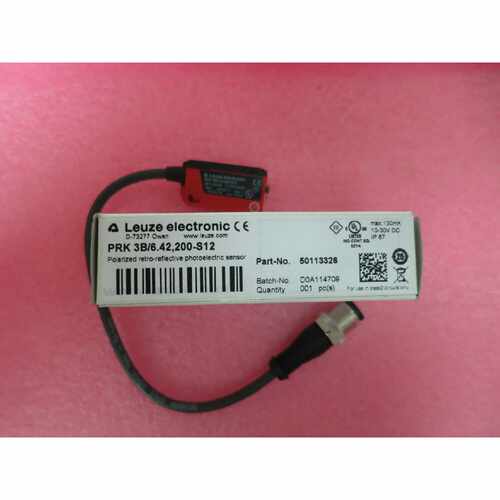 议价全新原装正品LEUZE劳易测 PRK3B/6.42,200-S12 50113326 现货