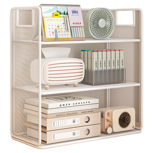 桌面置物架书架家用桌上分层架书桌办公桌多层收纳神器台面架子