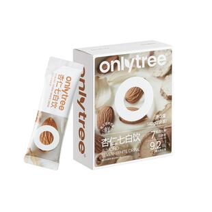 onlytree杏仁七白饮润白养生冲饮杏仁粉山药营养早餐冲泡饮代餐粉
