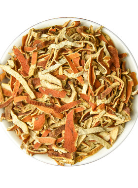 陈皮500g 陈皮丝 陈皮干药材 泡水 温胆汤另有茯苓