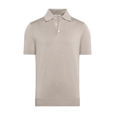 Suitsupply浅灰褐色Polo衫
