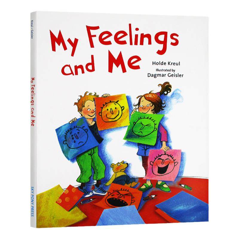 My Feelings and Me 我的感觉 Holde Kreul 儿童情绪绘本 亲子互动早教图画书 原版