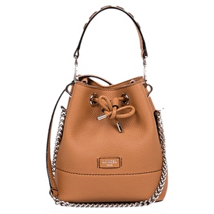 LANCEL/兰姿 Ninon经典水桶包 迷你单肩斜挎包小烧麦包