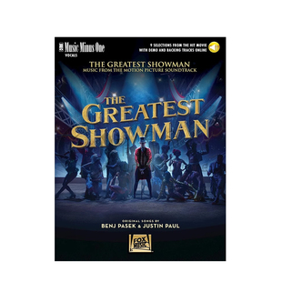 马戏 电影音乐选集 9首声乐作品 帕塞克 保罗 含在线音频 MMO乐谱书 The Greatest Showman 9 Selections Voca HL00269778