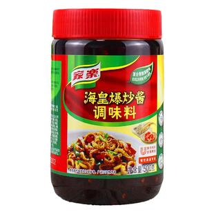 家乐海皇爆炒酱500g瓶装家用海鲜干锅菌菇炒面意面焖烩肉类调味酱
