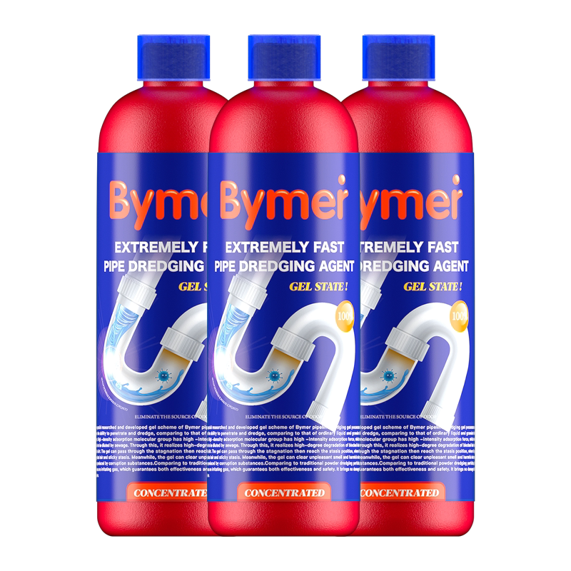 bymer管道疏通剂强力速通凝胶