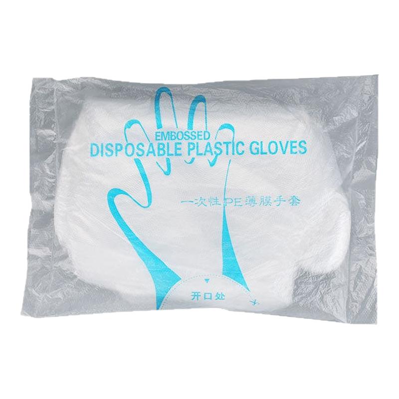 加厚PE食品级一次性手套防水防油