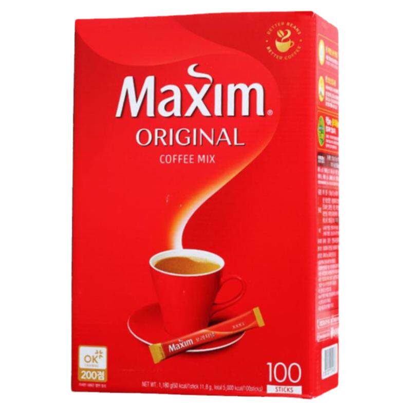 MAXIM韩国进口三合一速溶咖啡粉