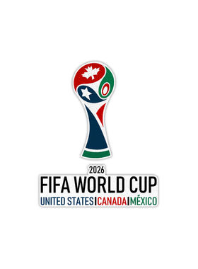 2026世界杯足球迷反光车贴