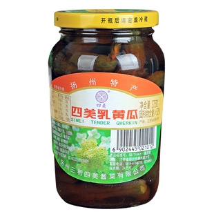 三和四美酱菜品种乳黄瓜脆瓜香脆酱黄瓜咸菜咸甜脆腌小嫩酱瓜杨卅