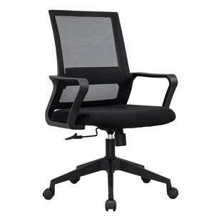 职员办公椅子舒适久坐家用电脑椅简约现代会议室转椅学生靠背座椅