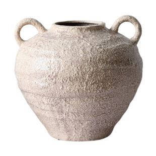 复古侘寂风陶瓷花瓶陶罐仿古做旧高级感艺术创意花器民宿装饰摆件