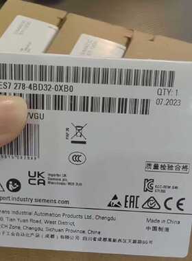 议价6ES7278-4BD32-0XB0/OXBO西门子S7-1200 SM1278 I/O Link Mas