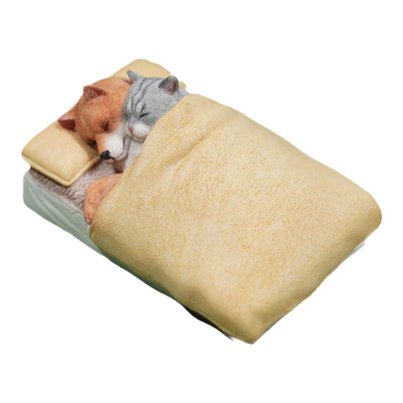 JXK small 单身狗6.0 柴犬模型 可爱萌系柴犬猫咪宠物摆件冰箱贴