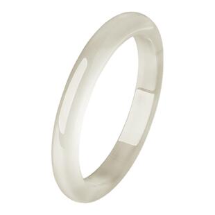 周大生香槟月光玉髓手镯女款国风平安玉镯子首饰送女友生日礼物