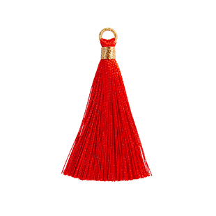 5CM金线拉圈流苏穗子书签DIY吊穗头饰发饰耳环配件香包香囊挂饰