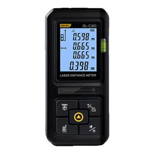 得力激光测距仪高精度测量仪手持红外线电子尺房屋安装测距离仪器