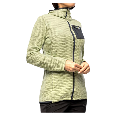 巴塔哥尼亚女R1秋冬连帽抓绒