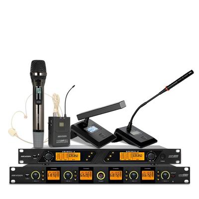 Oupushi一拖二无线麦克风会议